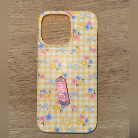 Loopy Case Yellow Floral Phone Case Krista Horton Collab - Picture 2 of 2